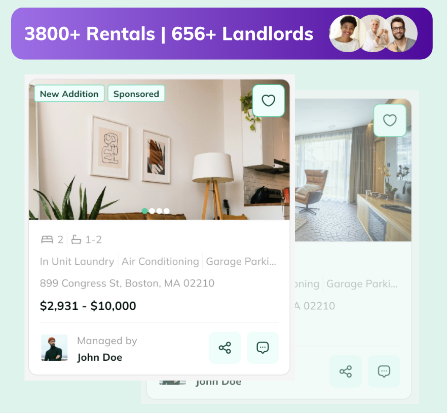 Property listing example