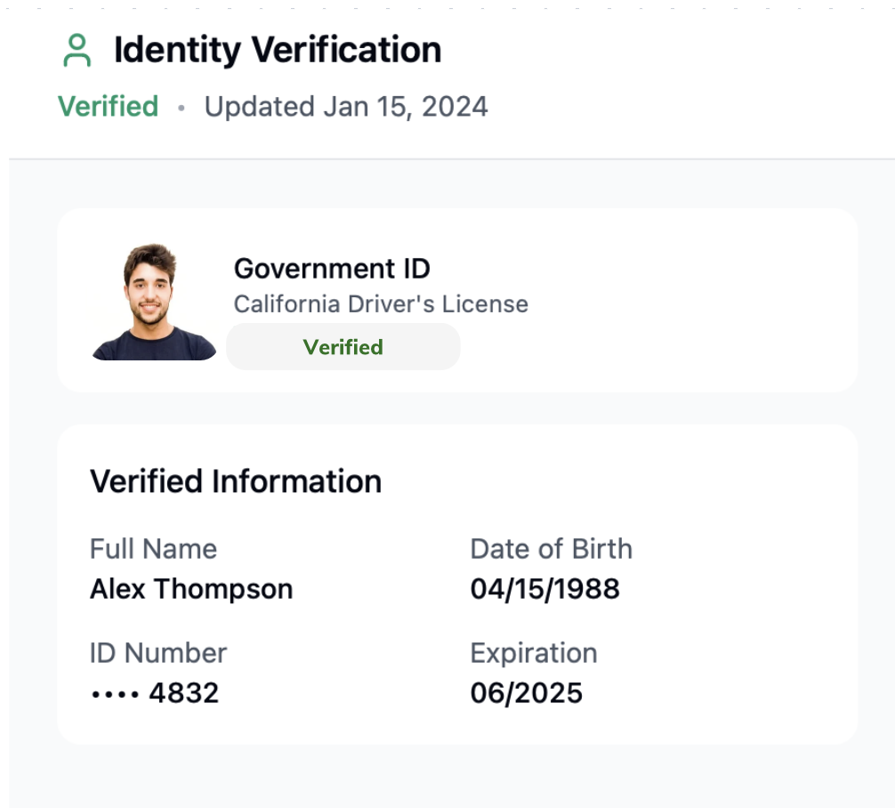 Government ID